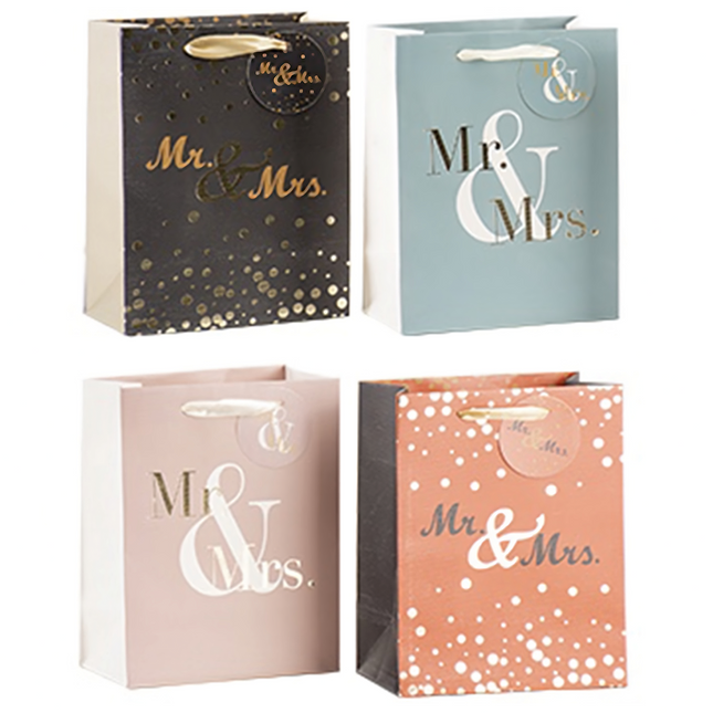 Ad Trend Busta Carta Regalo Grande Mr & Mrs: Celebra L'Amore Con Stile!