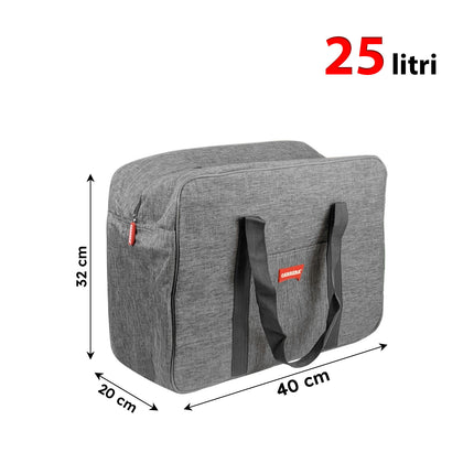 BORSA TERMICA JEANS LT.25 CM.40X20X32h COLORI ASSORTITI Carrera Jeans
