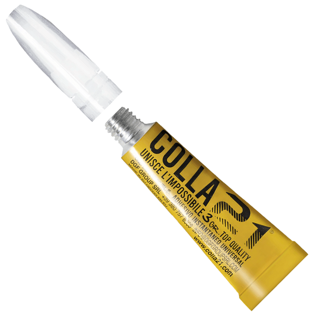 Colla 21 Istantanea Liquida – Adesivo Cianoacrilato Universale Senza Solventi 21 Campania