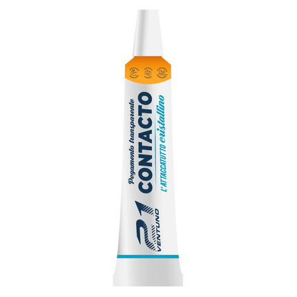 Colla 21 Contacto – Adesivo a Contatto Universale Policloroprenico Trasparente – Gomma Cuoio Legno Ceramica Pelle – Tubetto 20 ml 21 Campania