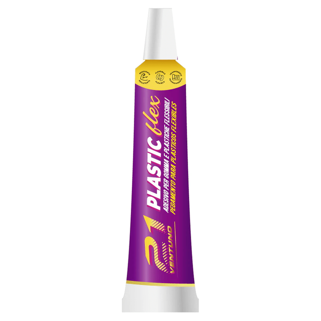 Colla 21 Plastic Flex – Adesivo a Contatto per Plastiche e Gomme Flessibili PVC ABS – Trasparente – Tubetto 20 ml 21 Campania
