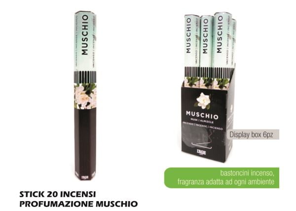 Irge INCENSO MUSCHIO 20 STICK Irge