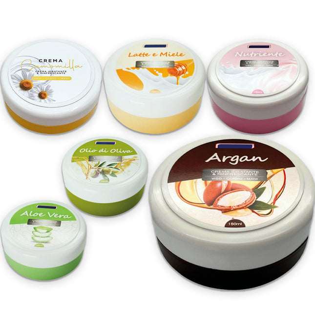 Irge Crema Idratante 150Ml Per Viso Corpo Mani Uso Quotidiano Rinfrescante Nutriente