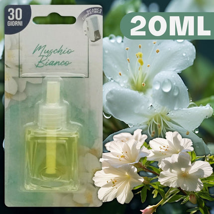 Irge Ricarica Profumambiente 20ml Universale Muschio Bianco 30gg Irge