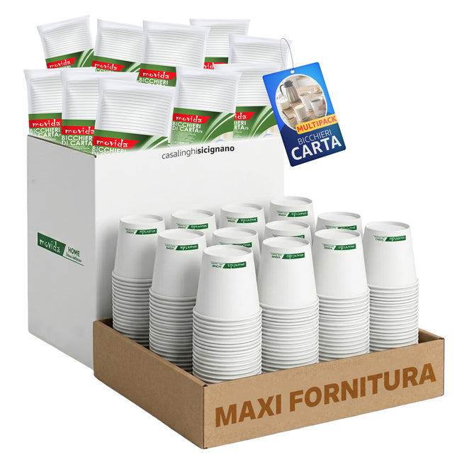 Bicchiere Carta Caffè Bio 75ml Col. Home I CasaAmici