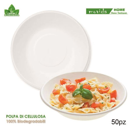 Piatti Fondi Cm.19 Conf. 50 Pz. Bio I CasaAmici