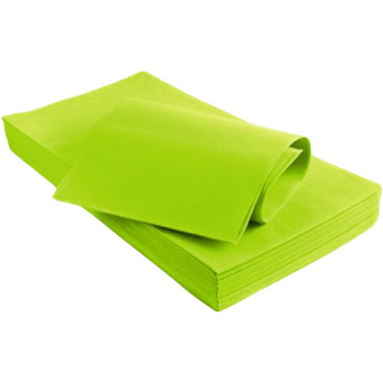 Tovaglia Coprimacchia Monouso in TNT, Set da 25 Pezzi, Blu, Rettangolare, per Ristoranti Feste e Catering, Indoor Verde lime 100x100 cm I CasaAmici