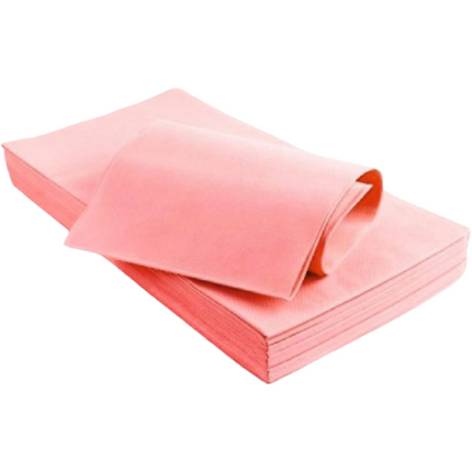 Tovaglia Coprimacchia Monouso in TNT, Set da 25 Pezzi, Blu, Rettangolare, per Ristoranti Feste e Catering, Indoor Rosa 100x100 cm I CasaAmici
