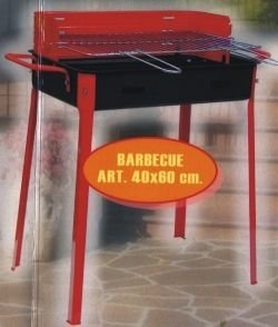 Barbecue a Carbone Rettangolare - Varie Misure per Ogni Spazio 40x60 cm D'Aluisio