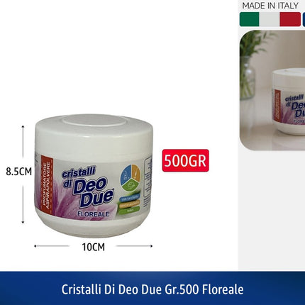 CRISTALLI DI DEO DUE GR.500 FLOREALE Deo Due