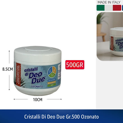 CRISTALLI DI DEO DUE GR.500 OZONATO Deo Due