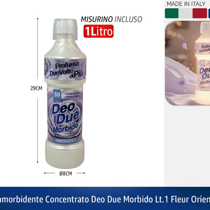 AMMORBIDENTE CONCENTRATO DEO DUE MORBIDO LT.1 FLEUR ORIENTAL Deo Due