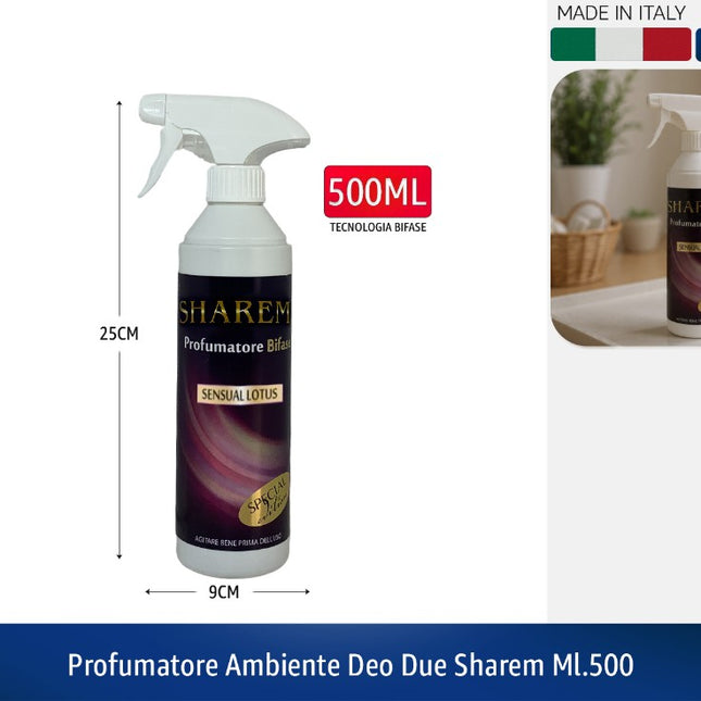 PROFUMATORE AMBIENTE DEO DUE SHAREM ML.500 Deo Due