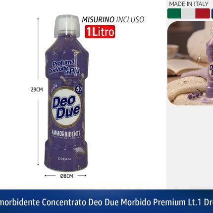 AMMORBIDENTE CONCENTRATO DEO DUE MORBIDO PREMIUM LT.1 DREAM Deo Due
