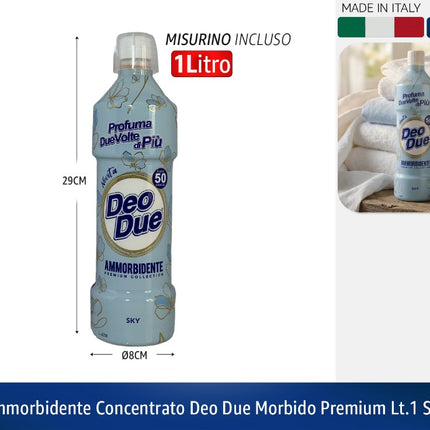 AMMORBIDENTE CONCENTRATO DEO DUE MORBIDO PREMIUM LT.1 SKY Deo Due