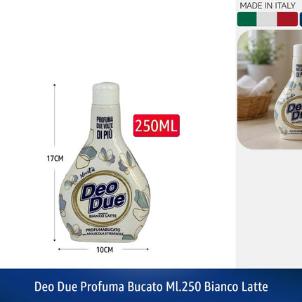 DEO DUE PROFUMA BUCATO ML.250 BIANCO LATTE Deo Due
