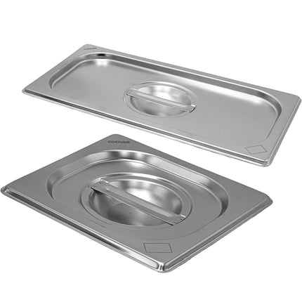 Comas Coperchio Gastronorm Gn Professionale – Vari Formati Per Cucina – Acciaio Inox Standard Gn 1/1 A 1/9