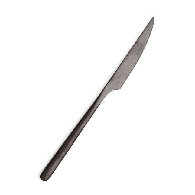 Comas Coltello Tavola Canada Vintage Nero 4Mm 18% Acciaio