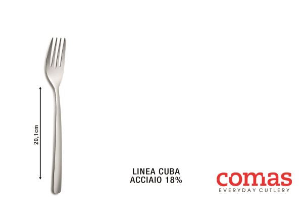 Forchetta Tavola Cuba 18%-