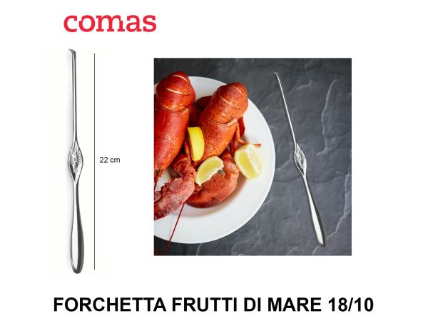 Comas Forchetta Frutti Di Mare Acciaio Inox 18/10