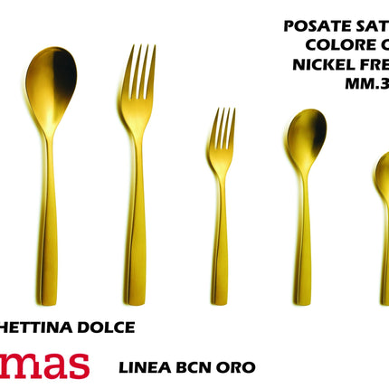 Forchetta Lunch Bcn Oro-8425734060998