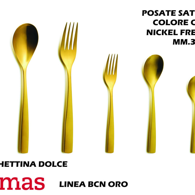 Forchetta Lunch Bcn Oro-8425734060998
