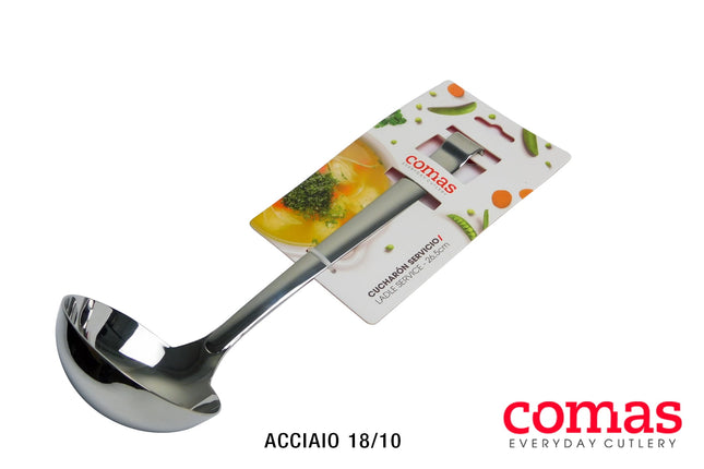 Comas Mestolo A Servire Per Zuppa In Acciaio Inox 18/10 Di Alta Qualità Per Cucina Professionale Comas