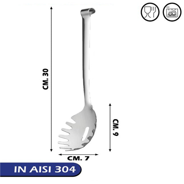 Comas Mestolo Spaghetti Acciaio Inox 30 Cm Professionale