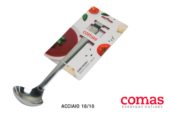 Comas Mestolo Per Salse 26Cm Acciaio Inox 18/10 Comas