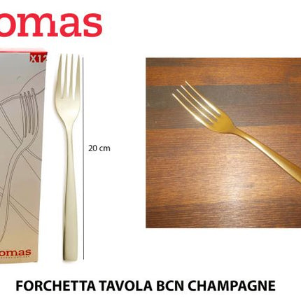 Comas Bcn: L'Eleganza A Tavola Con Posate In Acciaio Inox Effetto Oro E Champagne