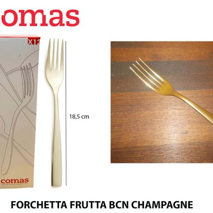 Comas Bcn: L'Eleganza A Tavola Con Posate In Acciaio Inox Effetto Oro E Champagne