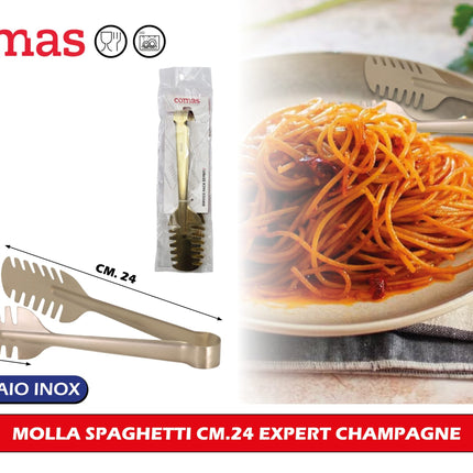 Comas Molla Spaghetti Cm.24 Expert Acciaio Inox Lavabile Lavastoviglie