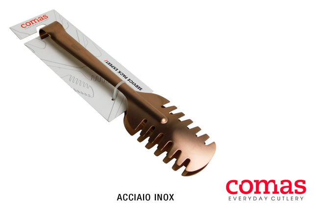 Comas Molla Spaghetti Cm.24 Expert Acciaio Inox Lavabile Lavastoviglie Rame Comas