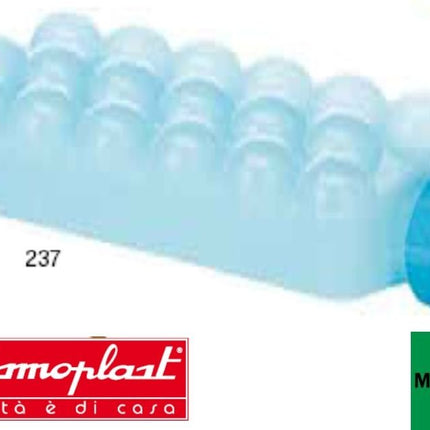 Cosmoplast 18 Semisfere Ghiaccio Formaghiaccio, In Plastica Cosmoplast