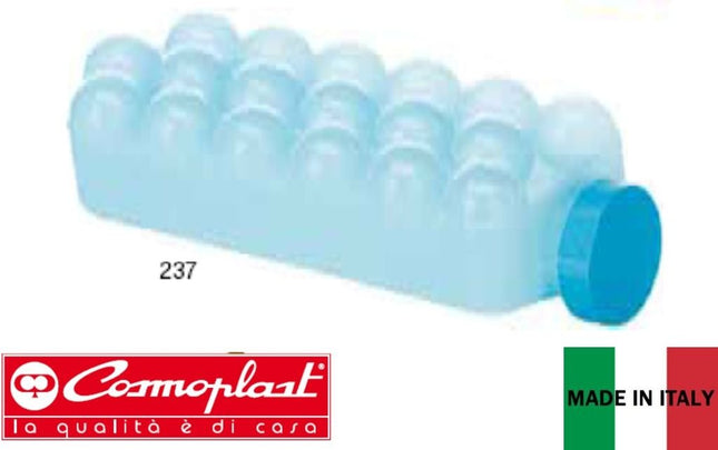 Cosmoplast 18 Semisfere Ghiaccio Formaghiaccio, In Plastica Cosmoplast