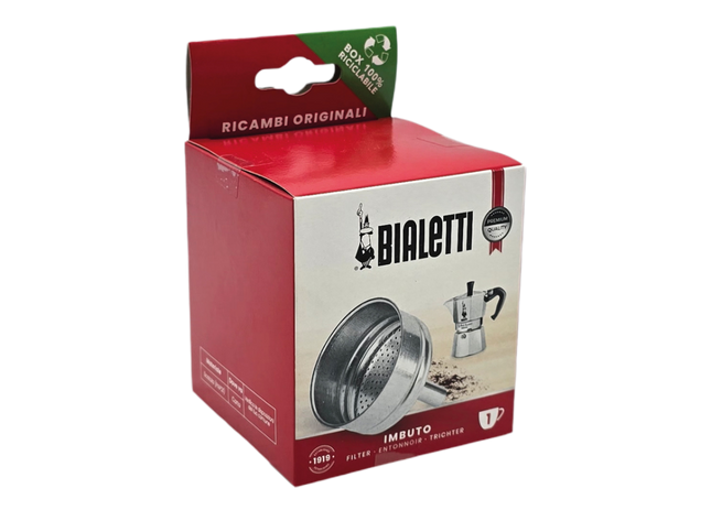 Bialetti Imbuto Moka Per Caffettiere Moka, Accessorio Originale Bialetti Per Preparare Il Caffè 1 Tazza Bialetti