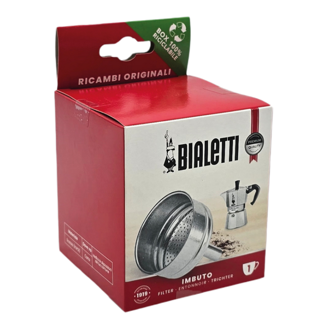 Bialetti Imbuto Moka Per Caffettiere Moka, Accessorio Originale Bialetti Per Preparare Il Caffè Bialetti