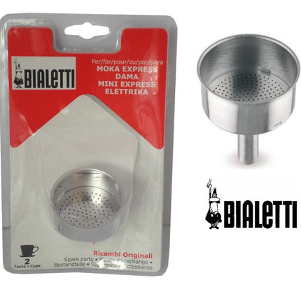 Bialetti Imbuto Moka Per Caffettiere Moka, Accessorio Originale Bialetti Per Preparare Il Caffè