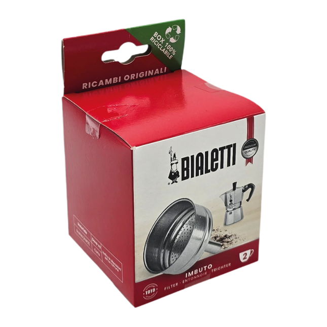 Bialetti Imbuto Moka Per Caffettiere Moka, Accessorio Originale Bialetti Per Preparare Il Caffè