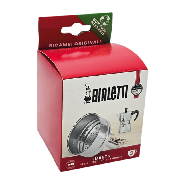 Bialetti Imbuto Moka Per Caffettiere Moka, Accessorio Originale Bialetti Per Preparare Il Caffè