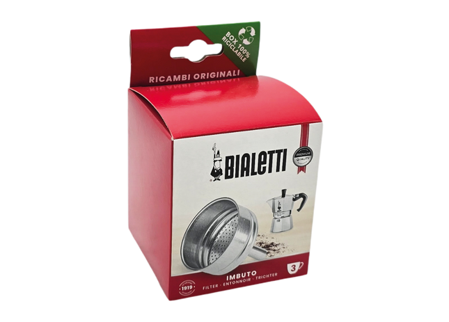 Bialetti Imbuto Moka Per Caffettiere Moka, Accessorio Originale Bialetti Per Preparare Il Caffè