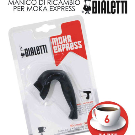 Bialetti Manico Moka Per 3-4 Tazze E 6 Tazze, Manico Per Caffettiera Moka Classica