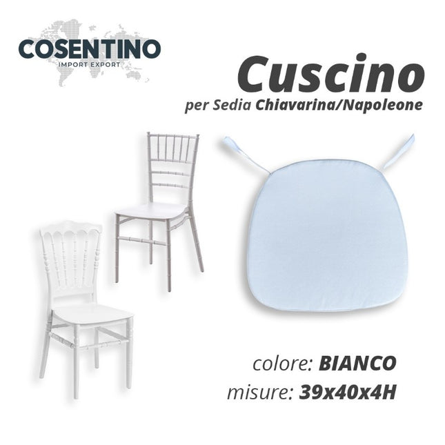 CUSCINO X SEDIA CHIAVARINI/NAPOLEONE BIANCO Cosentino