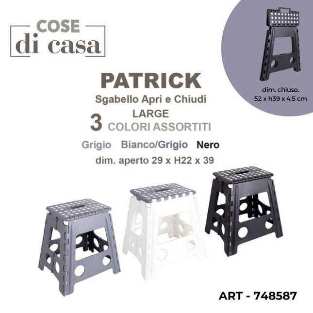 SGABELLO PLASTICA CHIUDIBILE COL. ASS. Cosentino