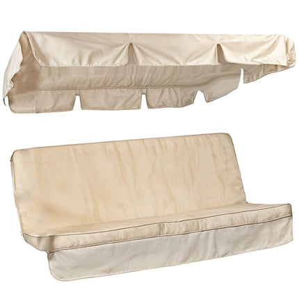 Cuscino per Dondolo con Tettuccio, design confortevole e resistente per esterni 4 Gemitex