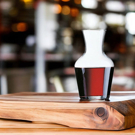 Carafon Vino Bottiglia in Vetro Trasparente per Ristorante in Diverse Capacità