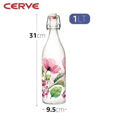 Cerve BOTTIGLIA VETRO LORY LT.1 DEC. SOFFIO Cerve