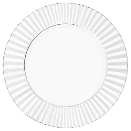 Cerve Sottopiatto Vetro Cm.32 Design Elegante per Tavola Raffinata e Moderna Cerve