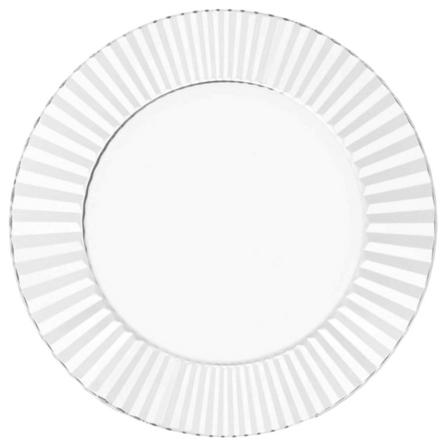 Cerve Sottopiatto Vetro Cm.32 Design Elegante per Tavola Raffinata e Moderna Cerve