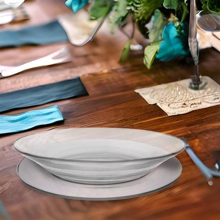 Sottopiatto Vetro Cm.32 Design Elegante per Tavola Raffinata e Moderna